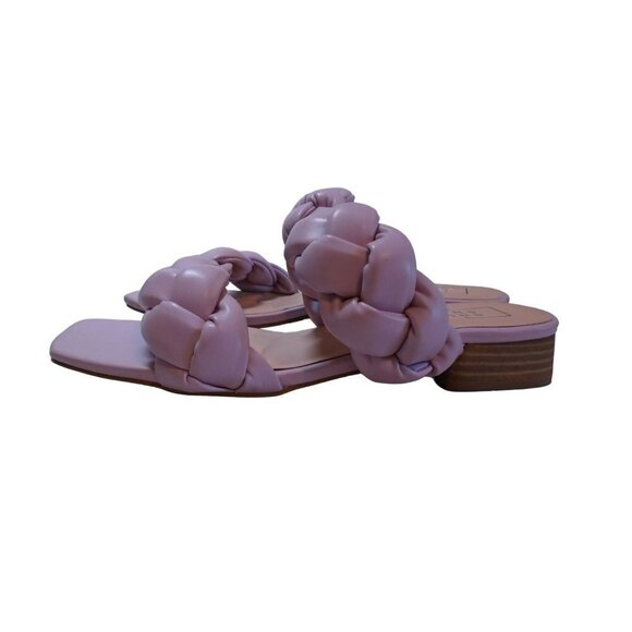 Shu Shop Braided Slide Slip on Sandal Blush Pink SZ 9 - Picture 3 of 8